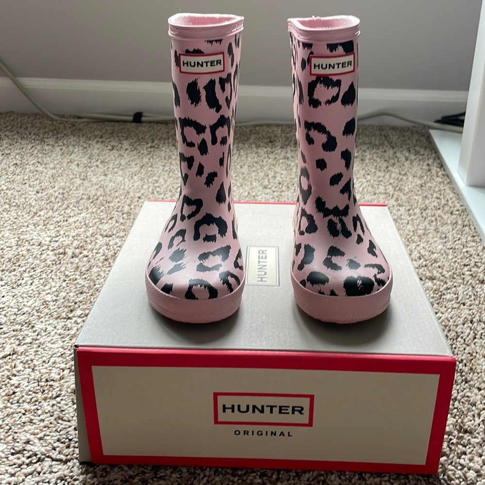NWOT Toddler Girls Size 9 Hunter Boots